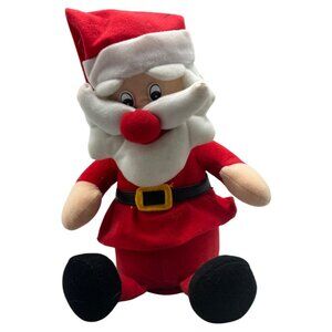 Vintage Sitting Santa Battery Operated Vibrate Shakily Saying Ho Ho Ho READ